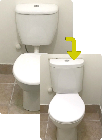 toilet replacement